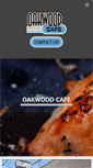 Mobile Screenshot of oakwoodcafe.net